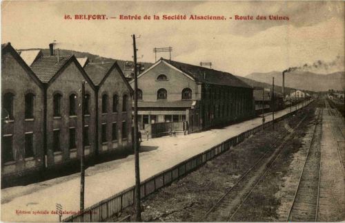 Belfort - Entree de la societe Alsacienne