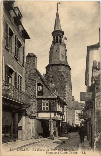 Dinan - La rue de l Horloge