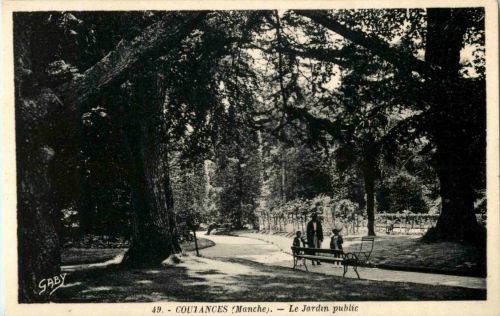 Coutances - Le jardin public