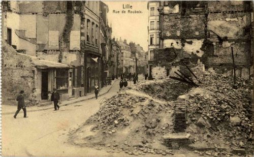 Lille - rue de Roubaix - Feldpost