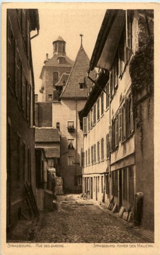 Strassburg - Rue des Jardins