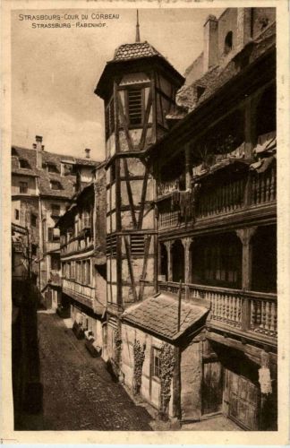 Strassburg - Cour du Corbeau