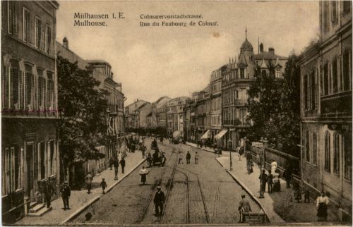 Mülhausen - Colmarervorstadtstrasse