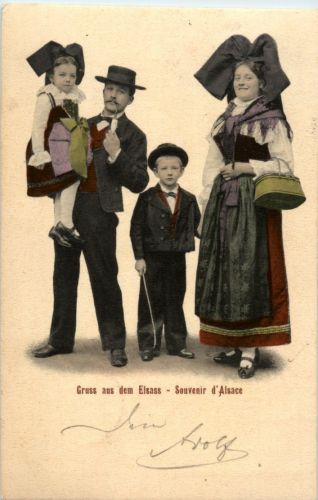 Gruss aus dem Elsass - costumes