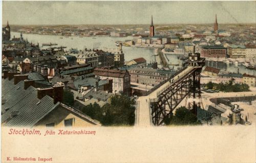 Stockholm - fran Katarinahissen
