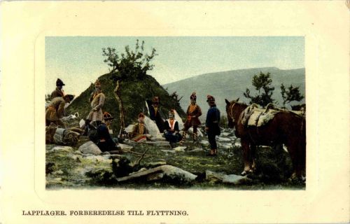 Lappläger - forberdelse Till Flyttning