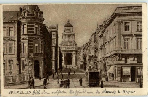 Bruxelles - Rue de la regence