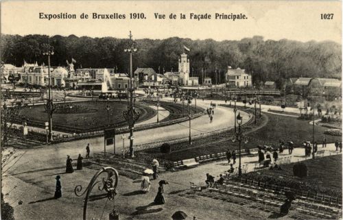 Bruxelles - Exposition de Bruxelles 1910