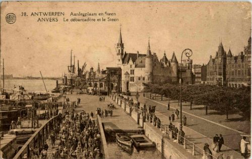 Antwerpen - Aanlegplaats en Steen
