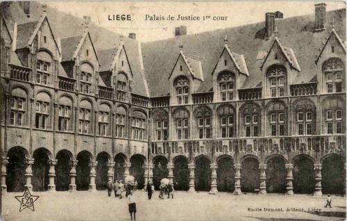 Liege - Palace de Justice - Feldpost