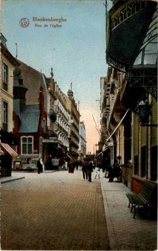 Blankenberghe - Rue de l eglise