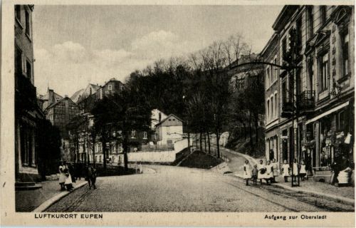 Eupen - Aufgang zur Oberstadt