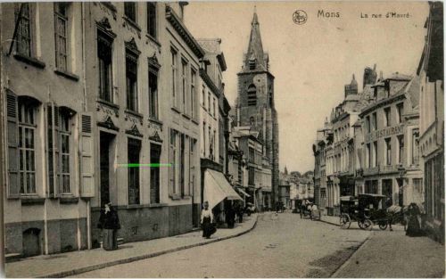 Mons - La rue d Havre