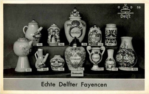 Echte Delfter Fayencen