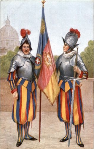 Vaticano - Portabandiera Svizzero