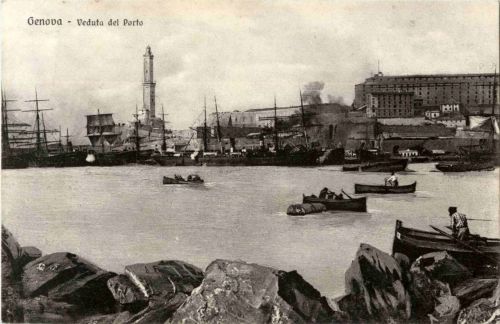 Genova - Veduto del Porto