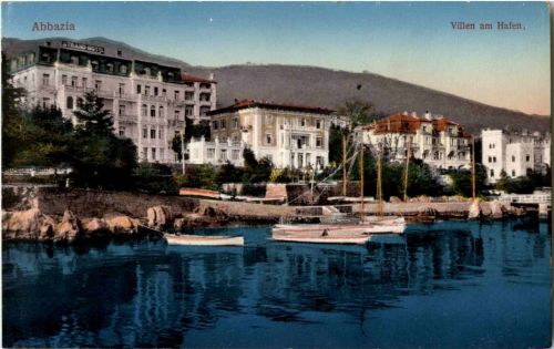 Abbazia - Villen am Hafen