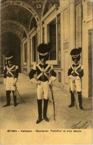 Roma - Vaticano - Gendarmi Pontifici