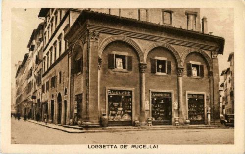 Firence - Loggetta de Rucellai