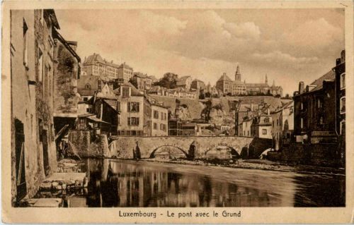 Luxembourg - Le pont