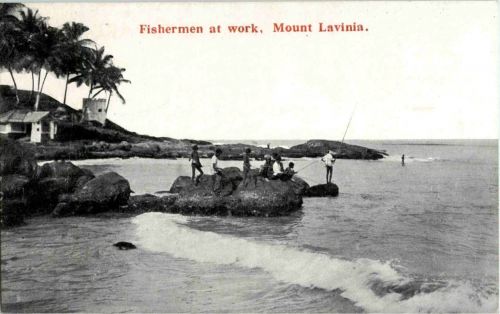 Mount Lavinia - Fishermen at work