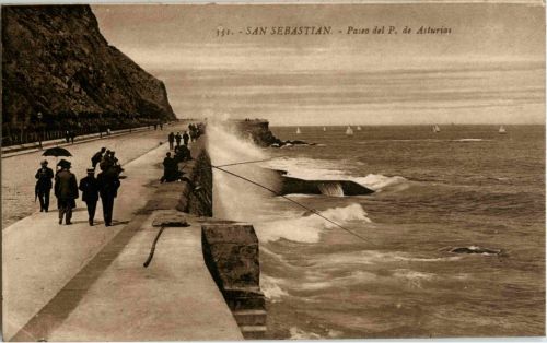 San Sebastien - Paseo del P. de Asturias
