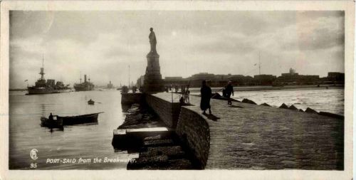 Port Said - from the Breakwater