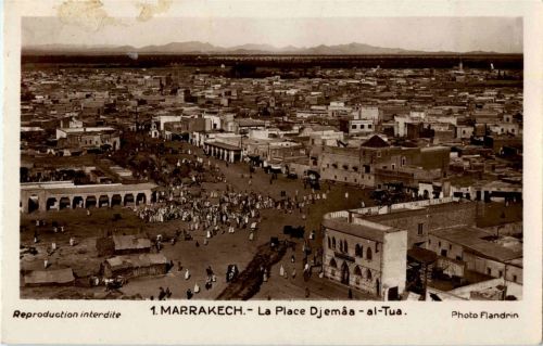 Marrakech - La Place Djemaa al Tua