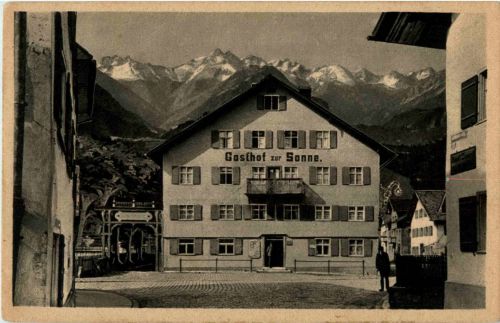 Sonthofen - Gasthaus zur Sonne