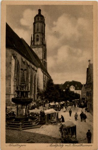 Nördlingen - Marktplatz