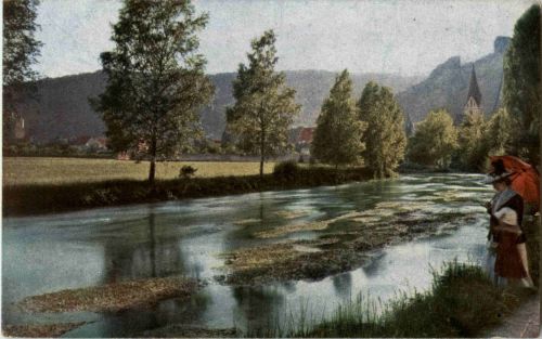 Blaubeuren - Partie an der Blau