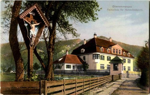 Oberammergau - Fachschule für Holzschnitzerei