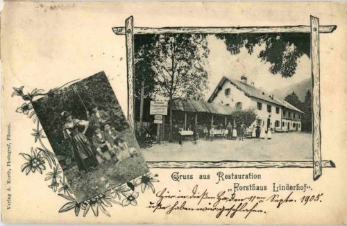 Gruss aus Restauration Forsthaus Linderhof
