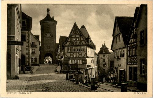 Rothenburg o. T. - Plönlein