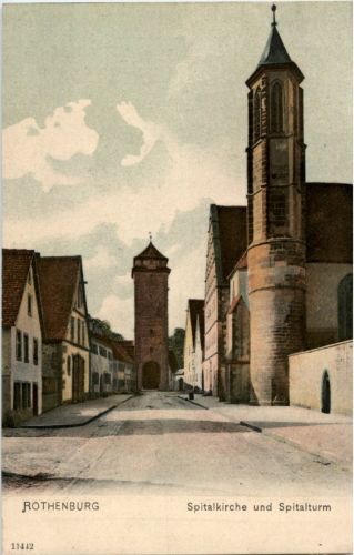 Rothenburg o T. - Spitalkirche