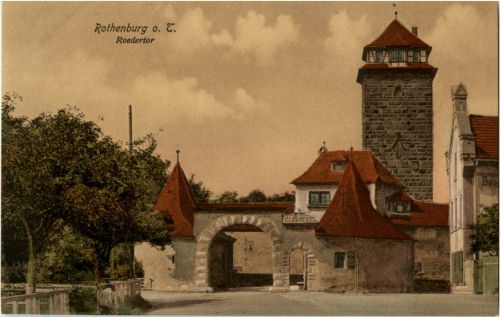 Rothenburg - Roedertor