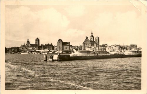 Stralsund - Hafeneinfahrt