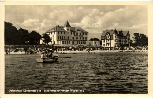 Ostseebad Kühlungsborn - Erholungsheime am Weststrand