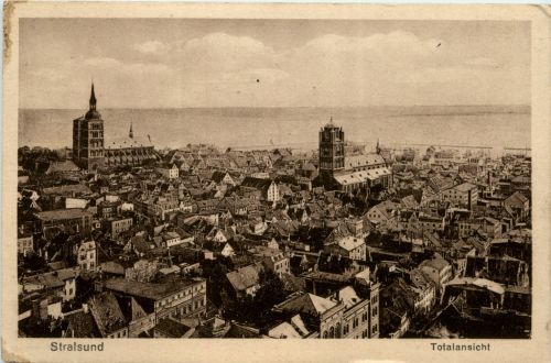 Stralsund - Totalansicht