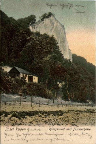 Rügen - Königsstuhl und Fischerhütte