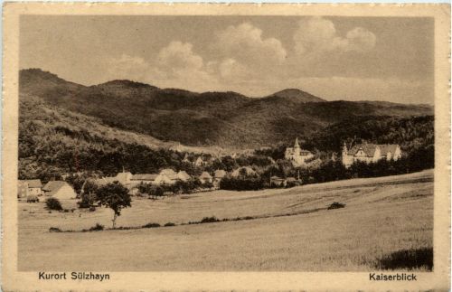 Kurort Sülzhayn - Kaiserblick
