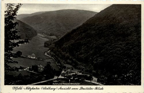 Ilfeld-Netzkater - Harz - Ansicht vom Dreitäler-Blick