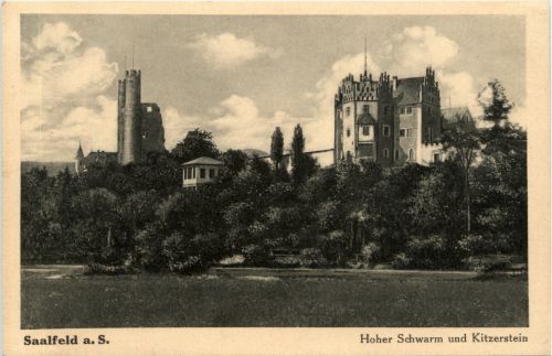 Saalfeld - Hoher Schwarm und Kitzerstein