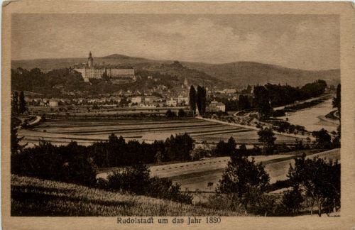 Rudolstadt i. Thür., um das Jahr 1880