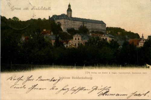 Rudolstadt i. Thür. - Schloss Heidecksburg