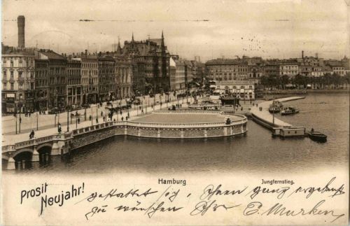 Hamburg - Prosit Neujahr