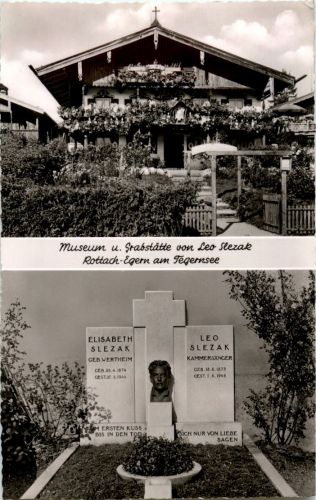 Rottach Egern - Grabstätte Leo Slezak