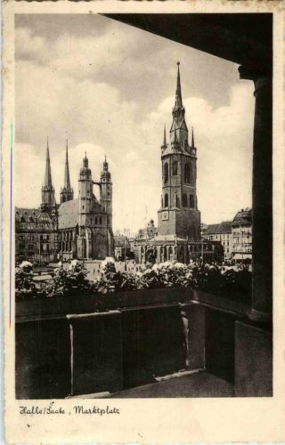 Halle - Marktplatz