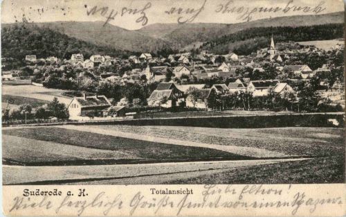 Suderode - Bahnpost Stempel