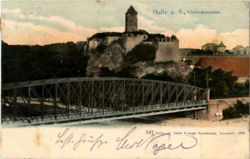 Halle - Giebichenstein - Stempel